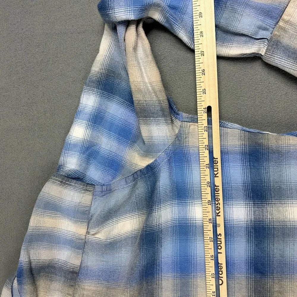 Peter Millar Shirt Mens XL‎ Crown Crafted Trento Italian Flannel Plaid Button Up